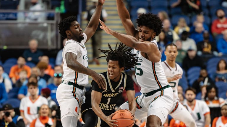 Miami defeats Wake Forest 74-72; Deacs' ACC Tournament run ends in quarterfinals